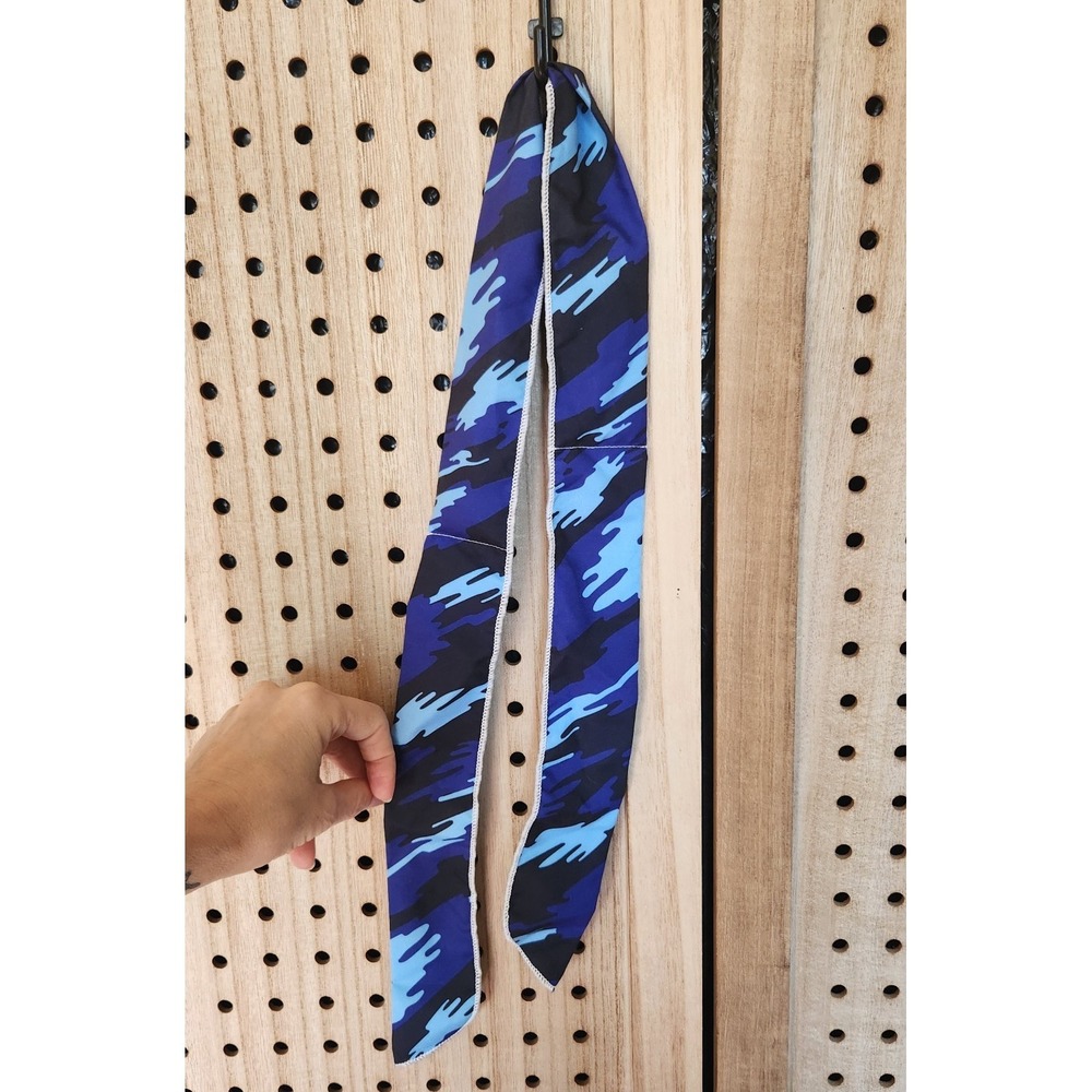 Cool Cooling Neck Wrap Sports Running Walking Blue Black 10 Pieces Adult Kids